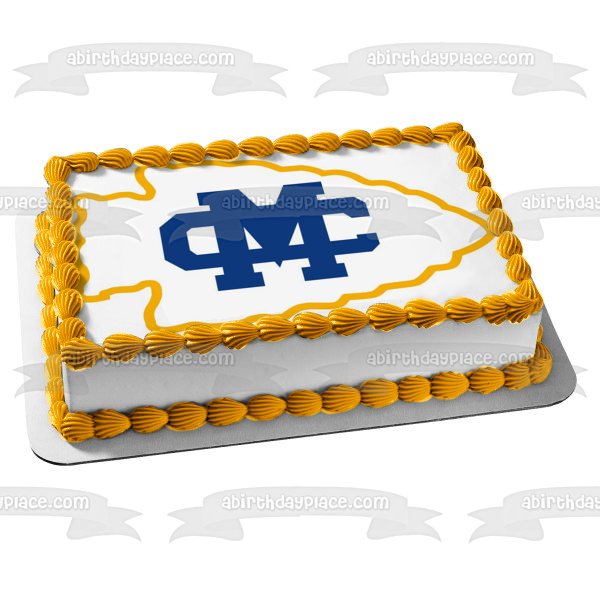 Mississippi College Athletics Logo Fish Edible Cake Topper Image ABPID06016
