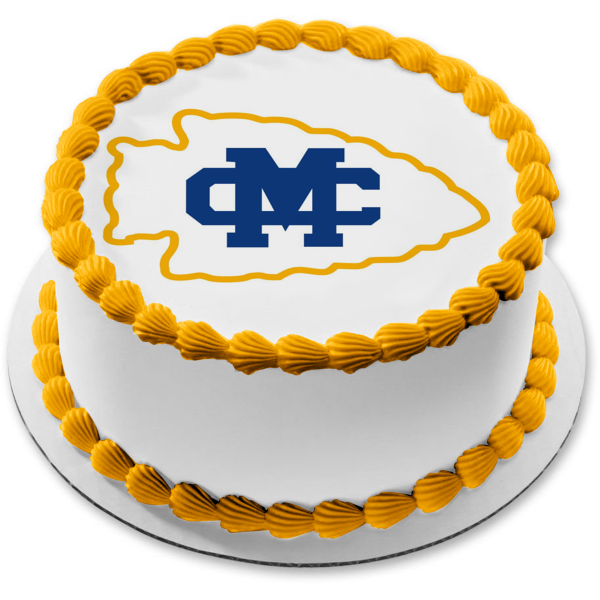 Mississippi College Athletics Logo Fish Edible Cake Topper Image ABPID06016