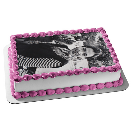 Happy Rosa Parks Day Edible Cake Topper Image ABPID55219