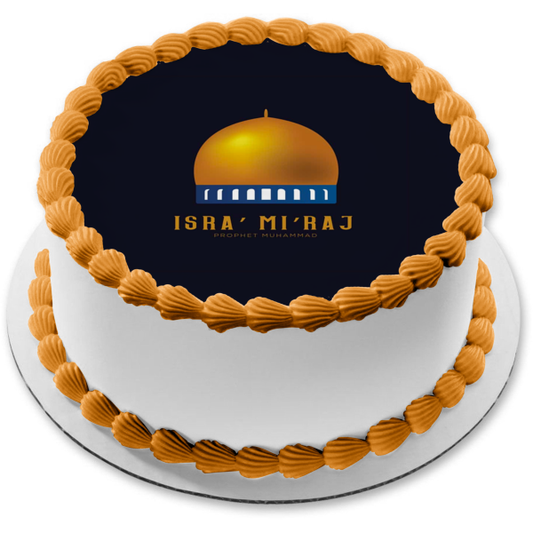 Imagen comestible para decoración de tarta Isra' Mi'Raj ABPID55275 