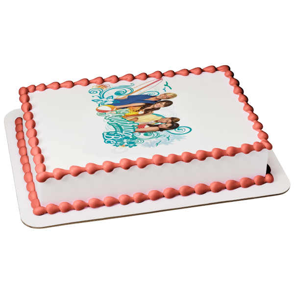 Teen Beach 2 Be Anything You Want to Be Brady McKenzie Tanner and Struts Edible Cake Topper Image ABPID06181
