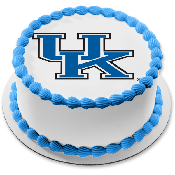 University of Kentucky Wildcats Logo Edible Cake Topper Image ABPID06367