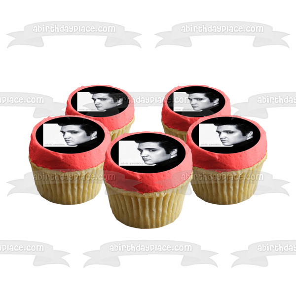 Elvis Presley the King Live In Brazil Cover Edible Cake Topper Image ABPID06373