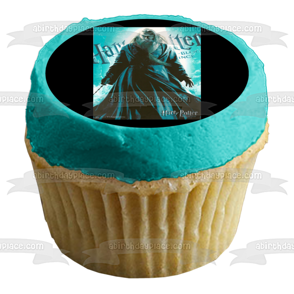 Harry Potter and the Half Blood Prince Dumbledore Edible Cake Topper Image ABPID06214