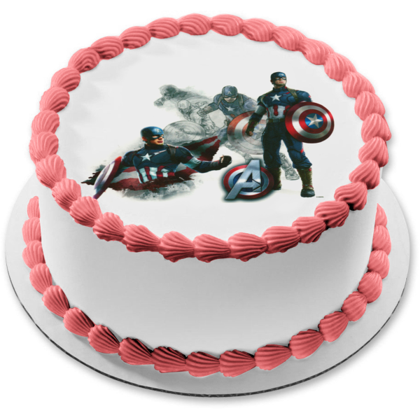 Captain America Cake - YouTube