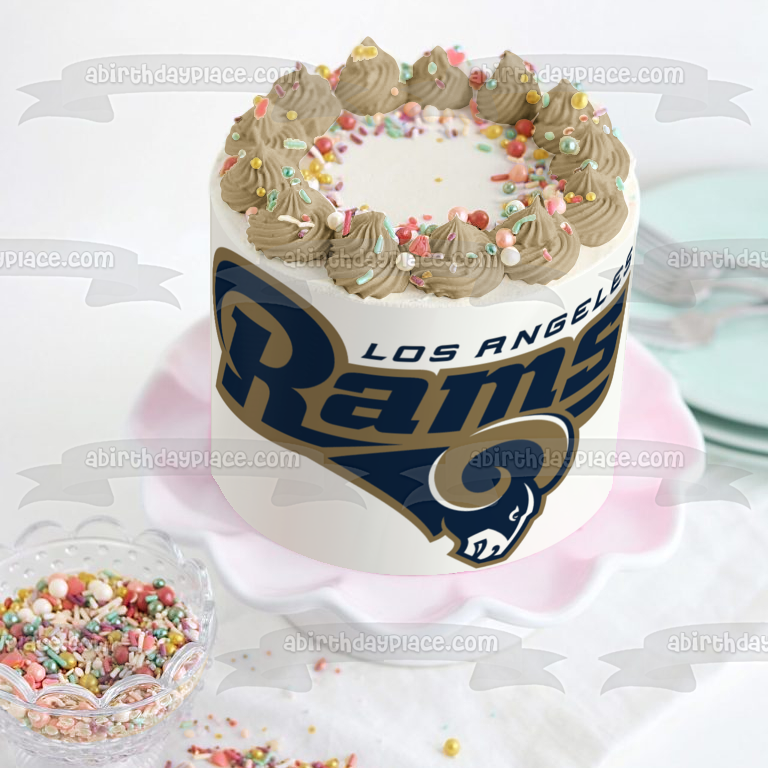 NFL St. Louis Rams Cake Topper – Bling Your Cake