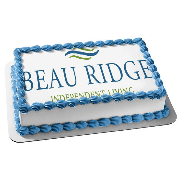 Beau Ridge Independent Living Logo Amidi Care Edible Cake Topper Image ABPID06608
