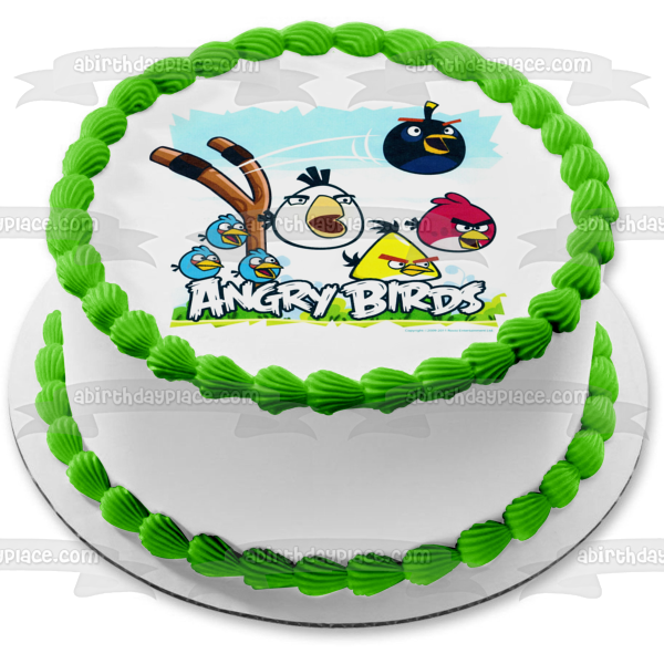 Angry Birds Terence Chuck Matilda Bomb and the Blues Edible Cake Topper Image ABPID06582