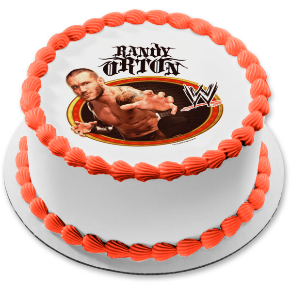 WWE World Wrestling Entertainment Randy Orton Edible Cake Topper Image ABPID06808