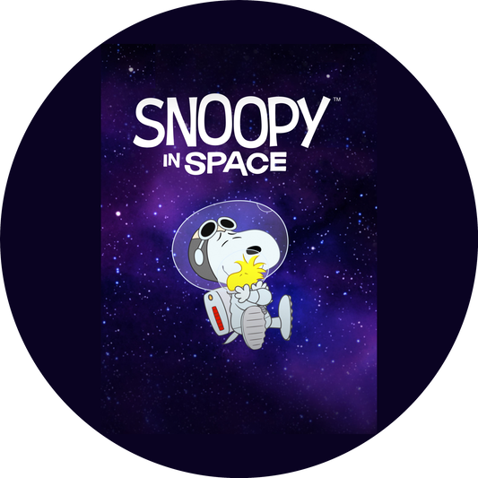 Snoopy In Space Woodstock Edible Cake Topper Image ABPID55333