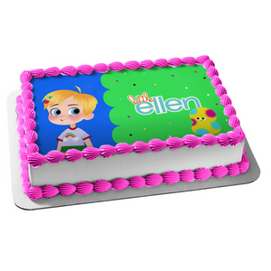 Little Ellen Edible Cake Topper Image ABPID55336