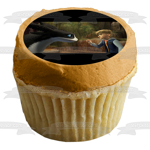 Dragons: The Nine Realms Thomas Kullersen Thunder Edible Cake Topper Image ABPID55293