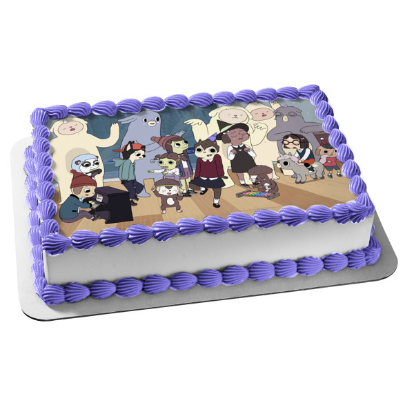 Summer Camp Island Alice Susie Betsy Oscar Edible Cake Topper Image ABPID55297