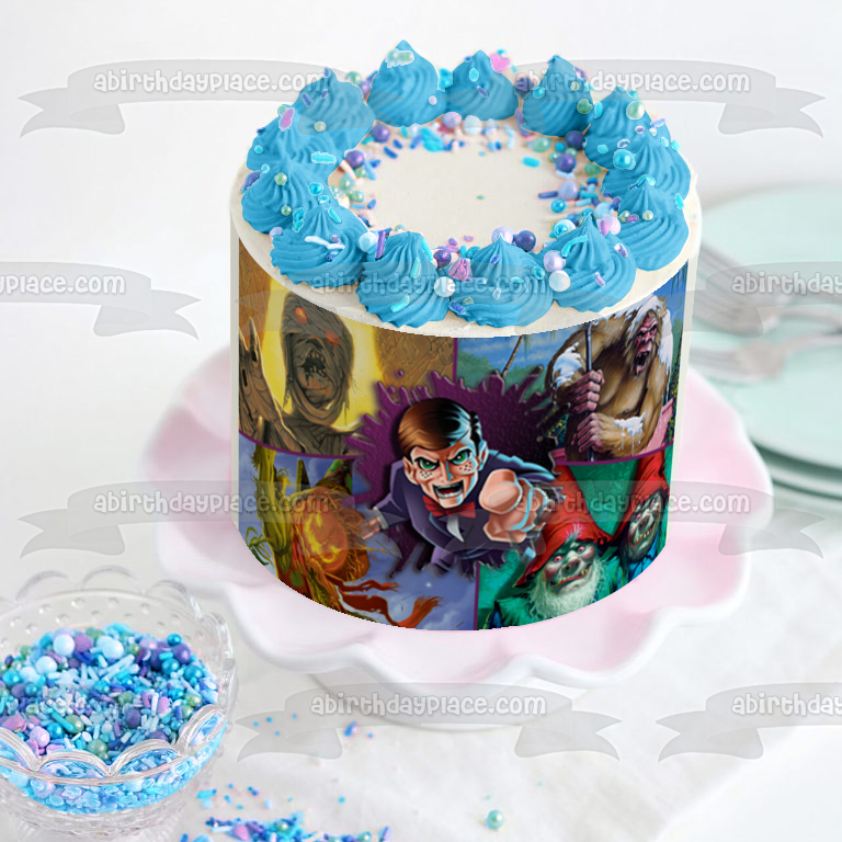 Goosebumps Villans Slappy the Dummy Edible Cake Topper Image ABPID0694 ...