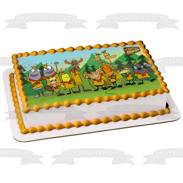 Camp Lazlo Lumpus Clam Ms. Jane Doe Edible Cake Topper Image ABPID5530 – A Birthday Place