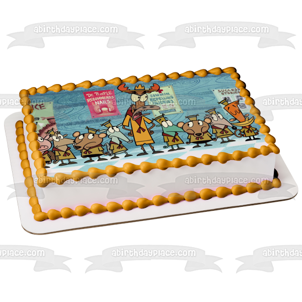 Camp Lazlo Clam Ms. Jane Doe Lumpus Lazlo Edible Cake Topper Image ABP – A Birthday Place