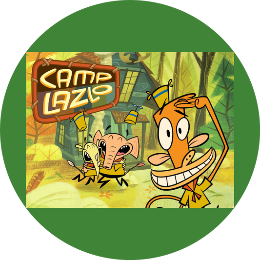 Campamento Lazlo Almeja Lazlo Imagen comestible para decoración de tarta ABPID55310 