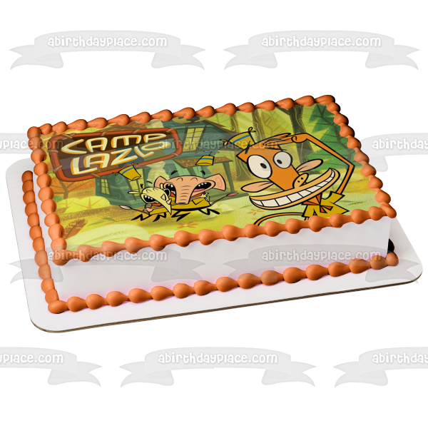 Camp Lazlo Clam Lazlo Edible Cake Topper Image ABPID55310 – A Birthday Place
