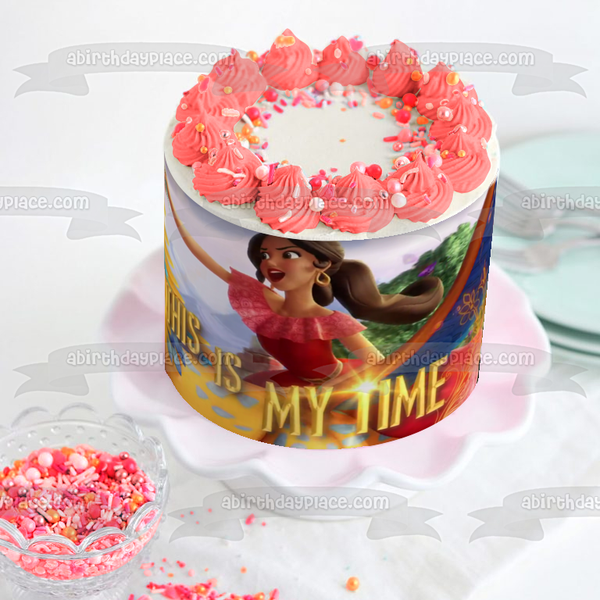 Elena of Avalor This Is My Time Migs Edible Cake Topper Image ABPID06986