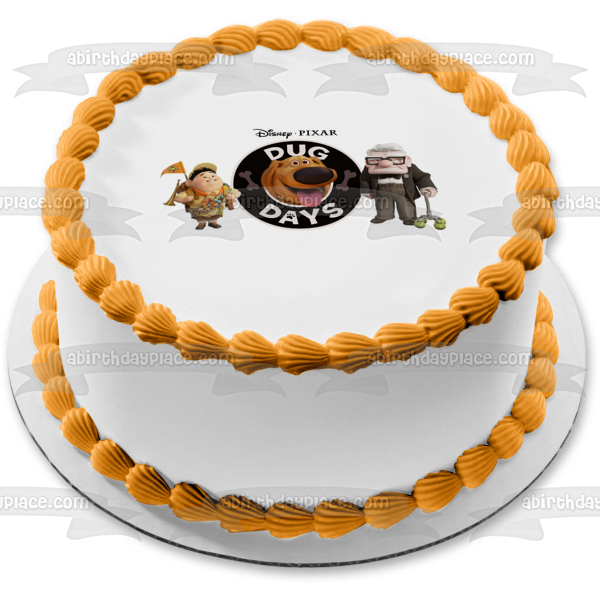 Dug Days Carl Russel Edible Cake Topper Image ABPID55321