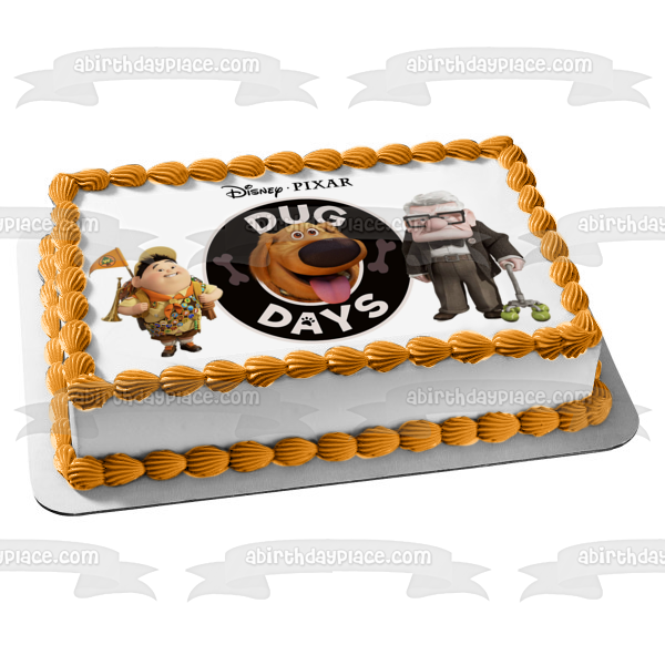 Dug Days Carl Russel Edible Cake Topper Image ABPID55321