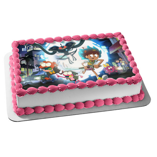 Imagen comestible para tarta de Amphibia Sprig Toadie Anne ABPID55329 