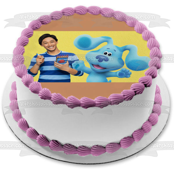 Blue's Clues & You Josh Edible Cake Topper Image ABPID55377