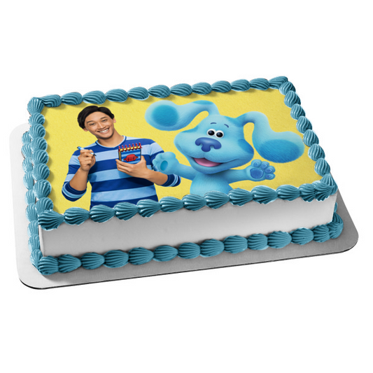 Imagen comestible para decoración de tarta de Blue's Clues &amp; You Josh ABPID55377 