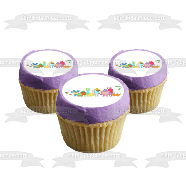The Fungies Lil' Lemon Seth the Twins Cool James Beefy Edible Cake Topper Image ABPID55378
