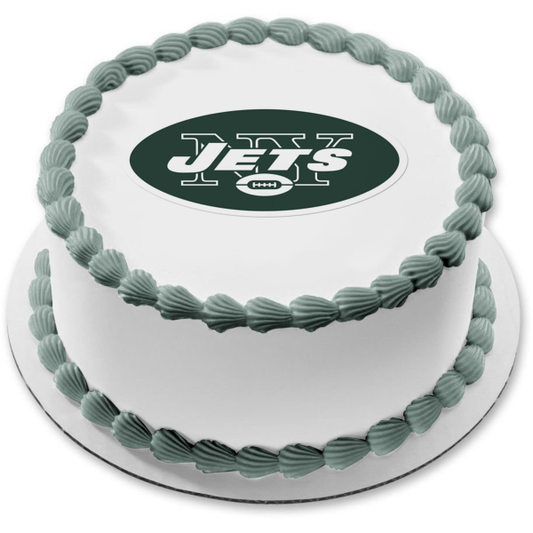 Imagen comestible para tarta con logotipo de los New York Jets de la NFL ABPID07363 