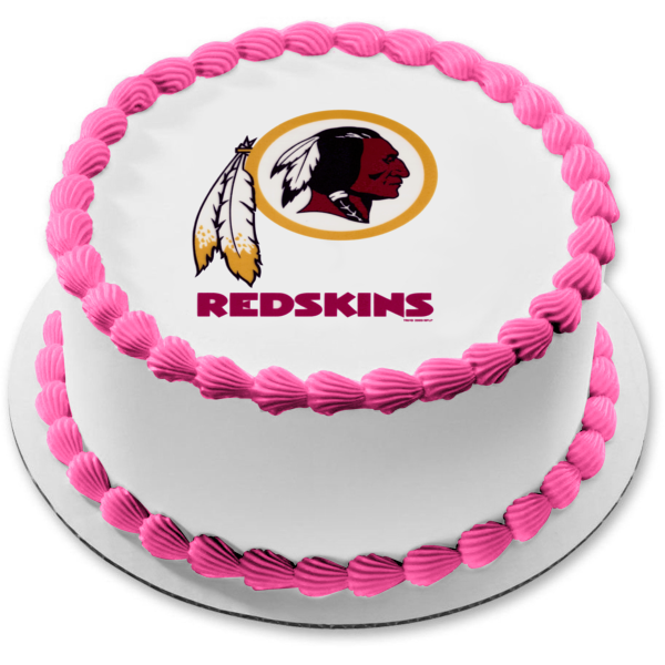 Washington Redskins Primary Logo NFL Edible Cake Topper Image ABPID07230