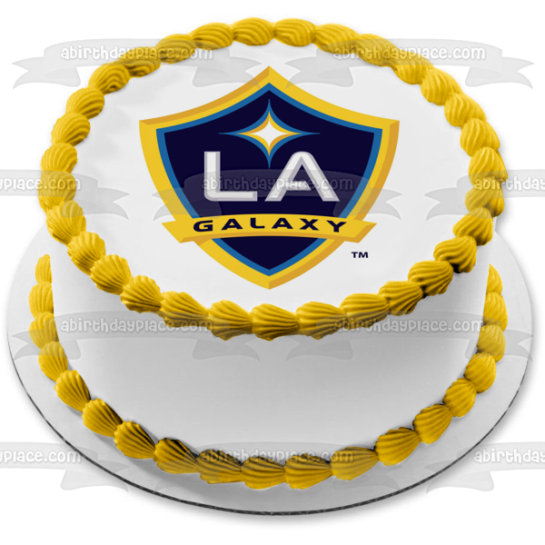 Football Sheet Cake with 2 Team Logo Edible Image Layons