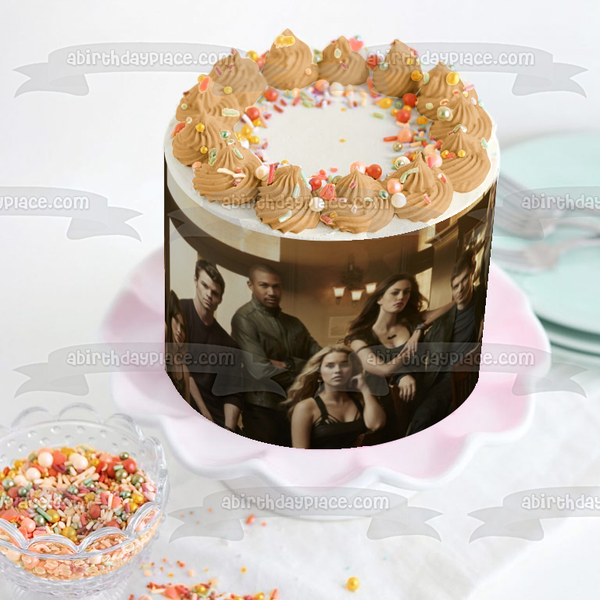 The Originals Caroline Forbes Niklaus Mikaelson Elija Mikaelson Hayle Marshall and Davina Claire Edible Cake Topper Image ABPID07764