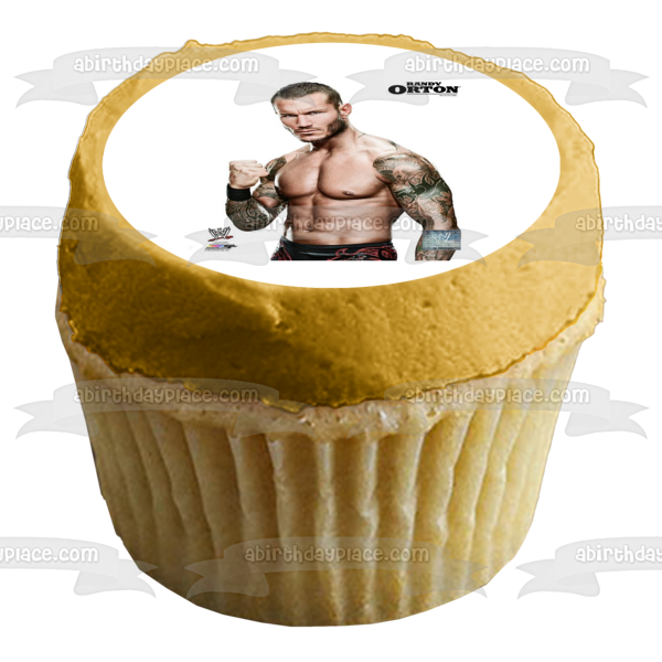 WWE World Wrestling Entertainment Randy Orton Edible Cake Topper Image ABPID07765