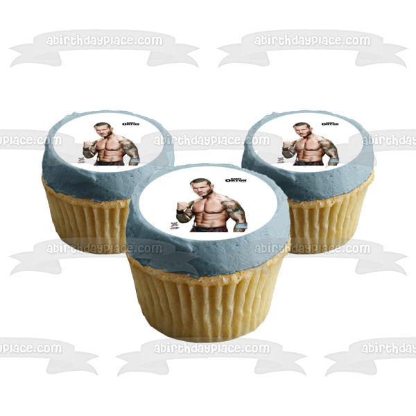 WWE World Wrestling Entertainment Randy Orton Edible Cake Topper Image ABPID07765