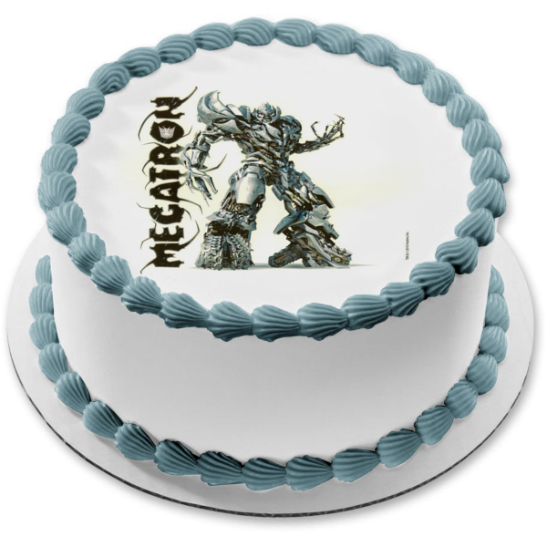 Transformers Megatron Autobot Edible Cake Topper Image ABPID07810