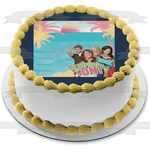Teen Beach Brady McKenzie Tanner Lela Edible Cake Topper Image ABPID07891