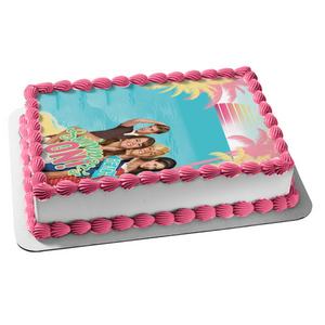 Teen Beach Brady McKenzie Tanner Lela Edible Cake Topper Image ABPID07891
