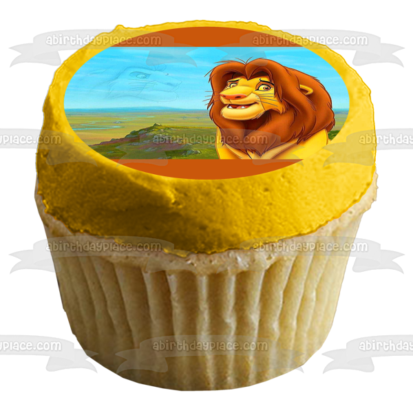 The Lion King Mufasa Edible Cake Topper Image ABPID08000