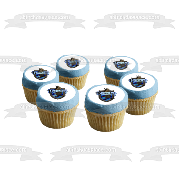 Harry Potter Ravenclaw Crest Edible Cake Topper Image ABPID08134