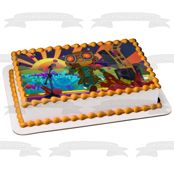 Psychonauts 2 Razputin Aquato Edible Cake Topper Image ABPID55412