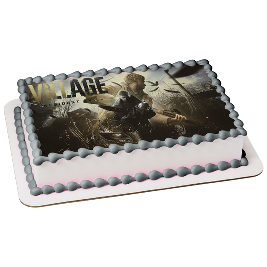 Village Resident Evil Ethan Winters Imagen comestible para decoración de tarta ABPID55417 