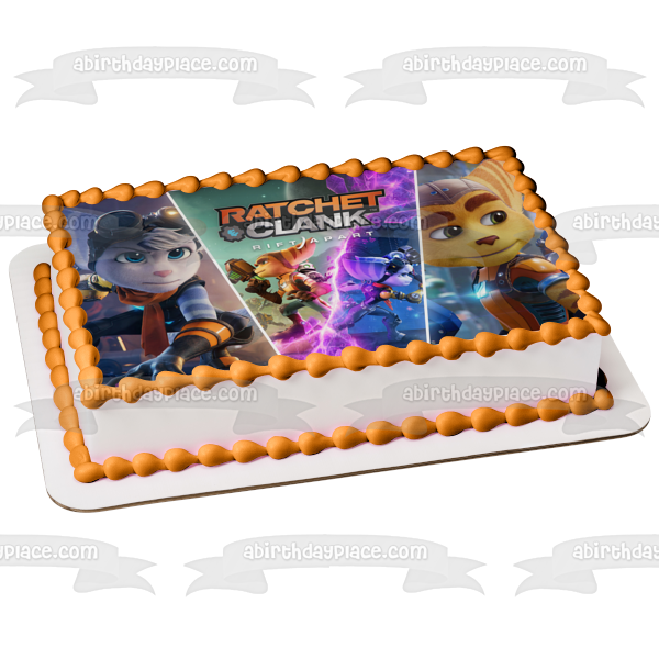 Ratchet & Clank: Rift Apart  Rivet Edible Cake Topper Image ABPID55420