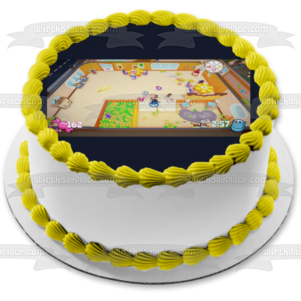 Baby Storm Game Scene Edible Cake Topper Image ABPID55470