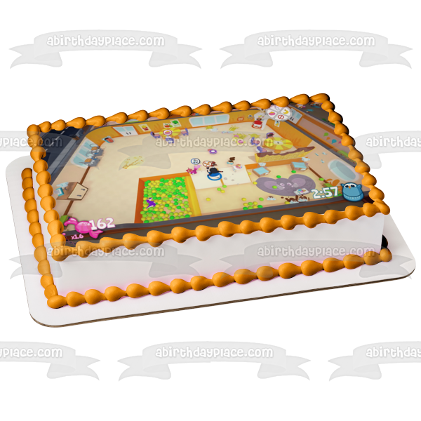 Baby Storm Game Scene Edible Cake Topper Image ABPID55470