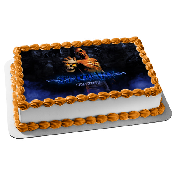 Shadowman Remastered Edible Cake Topper Image ABPID55471