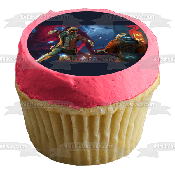 Marvel's Guardians of the Galaxy Edible Cake Topper Image ABPID55425