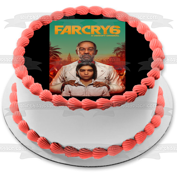 Far Cry 6 Anton Castillo and Diego Castillo Edible Cake Topper Image ABPID55426