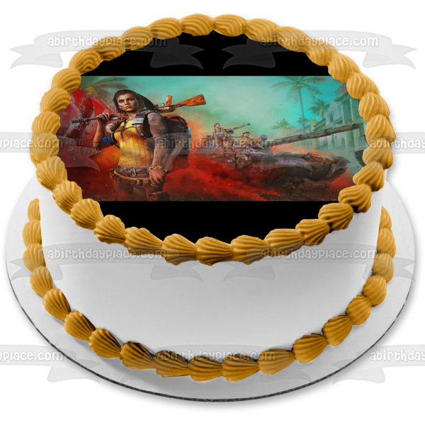 Far Cry 6 Dani Rojas Edible Cake Topper Image ABPID55427