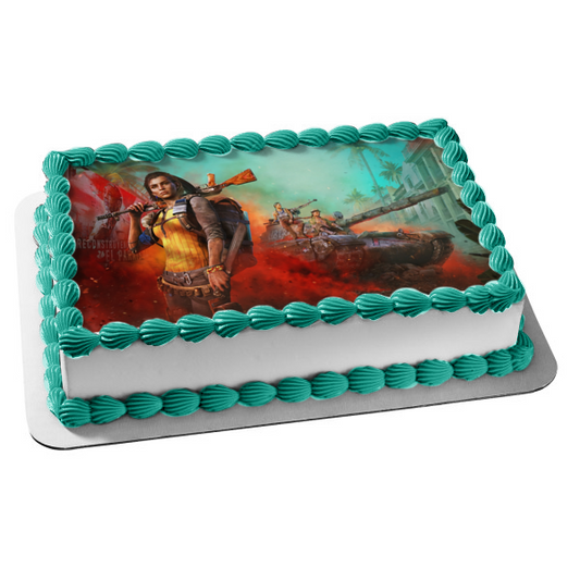 Far Cry 6 Dani Rojas Edible Cake Topper Image ABPID55427